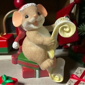 Charming Tails Mouse Nice List